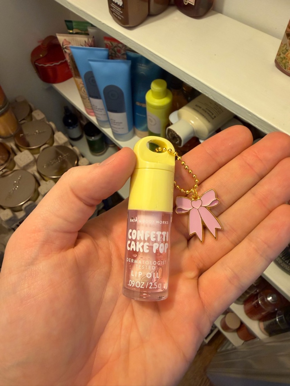 Bath & Body Works Confetti Cake Pop Lip Oil